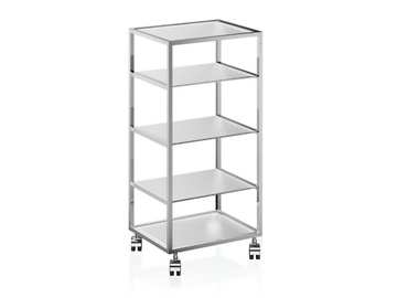 RW 2 - Metal food trolley by DECOR WALTHER - view 2